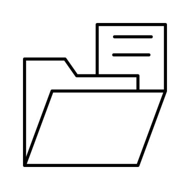 klasör dosyaları dizin vektör çizim 