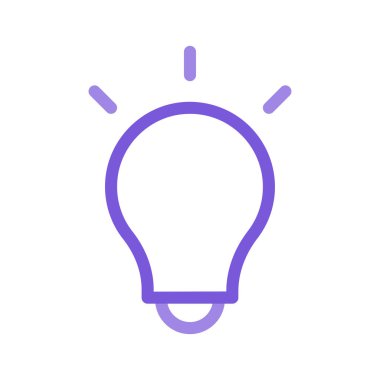 fikir yaratıcı lamba vektör çizim 