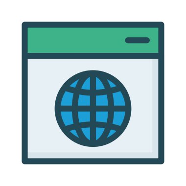 tarayıcı web sayfası vektör çizim 