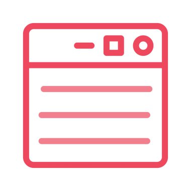 tarayıcı web sayfası vektör çizim 