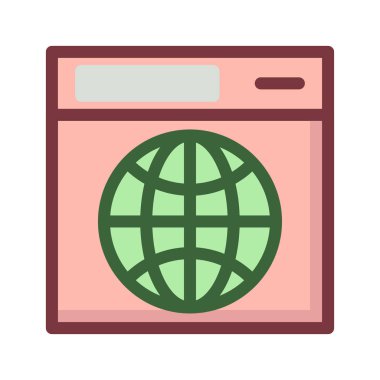 tarayıcı web sayfası Internet vektör çizim 