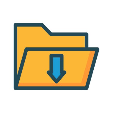 Dizin klasör vektör çizim indir 