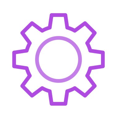 ayar dişli yapılandırmak vektör çizim 