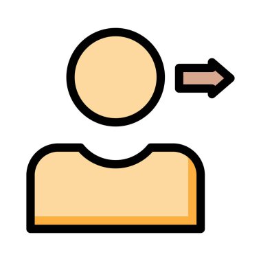 profil kullanıcı avatar vektör çizim 