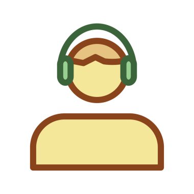 kulaklık vektör çizim Destek Hizmetleri 