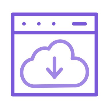 tarayıcı bulut vektör çizim indir 