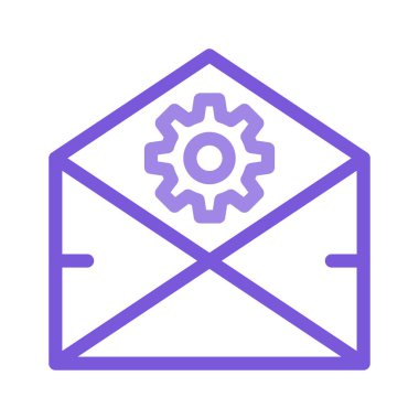 ileti gelen kutusu vektör çizim ayarlama 