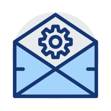 ileti gelen kutusu vektör çizim ayarlama 