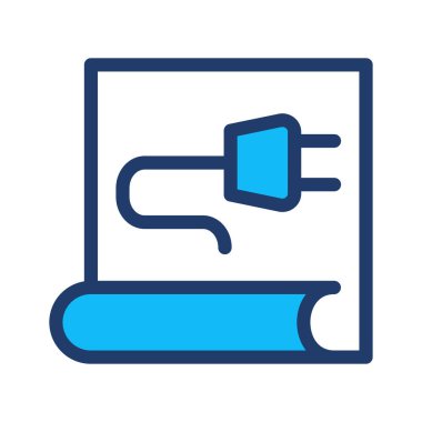 Beyaz arka plan, vektör, illüstrasyon izole uyarlamak düz kutsal kişilerin resmi belgeyle