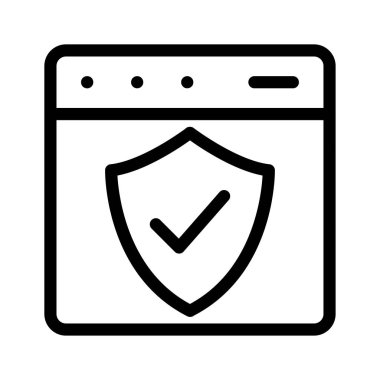 koruma güvenli kalkan vektör çizim 