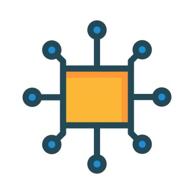 bağlantı ağ üyelik vektör çizim 