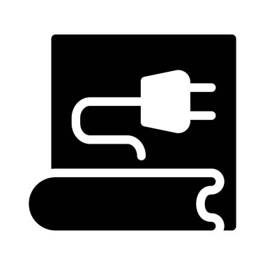 Beyaz arka plan, vektör, illüstrasyon izole uyarlamak düz kutsal kişilerin resmi belgeyle