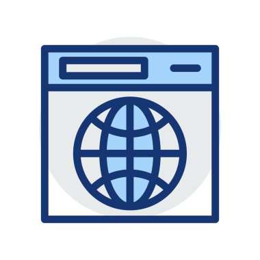 tarayıcı web sayfası Internet vektör çizim 