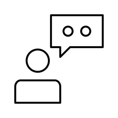 profil Kullanıcı Mesaj vektör çizim 