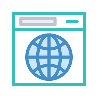 tarayıcı web sayfası Internet vektör çizim 