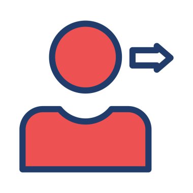 profil kullanıcı avatar vektör çizim 