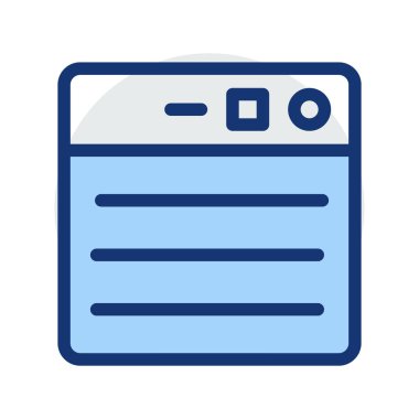 tarayıcı web sayfası vektör çizim 