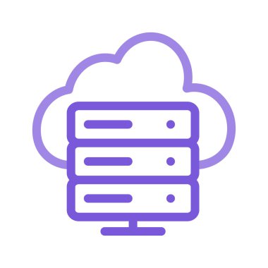 veritabanı sunucusu vektör çizim barındırma 