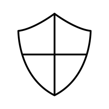 kalkan güvenli koruma vektör çizim 