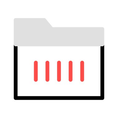 klasör dizini Arşiv vektör çizim 