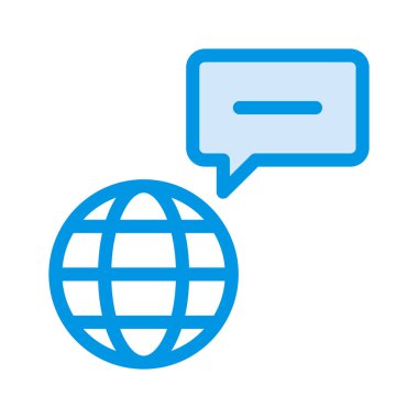 Beyaz arka plan, vektör, illüstrasyon izole tarayıcı düz simgesini içeren metin mesajı 