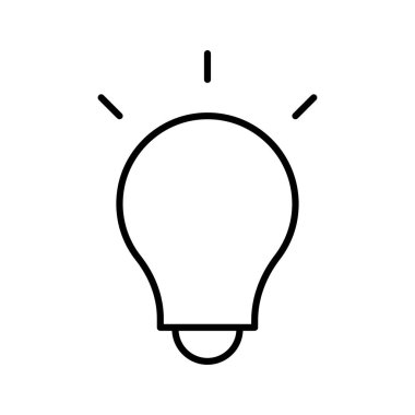 fikir yaratıcı lamba vektör çizim 