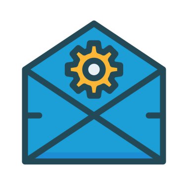 ileti gelen kutusu vektör çizim ayarlama 