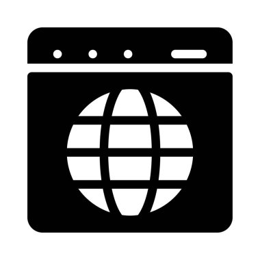 tarayıcı web sayfası Internet vektör çizim 