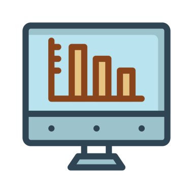 grafik grafik istatistikleri vektör çizim 