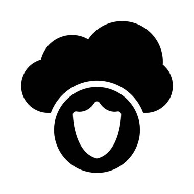 güvenli koruma kalkanı vektör çizim 