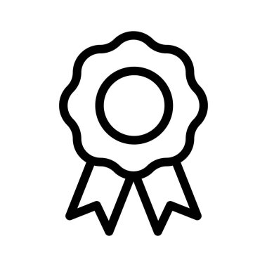 rozet madalya ödülü vektör çizim 