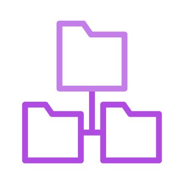 dosya paylaşımı ağ bağlantısı vektör çizim 