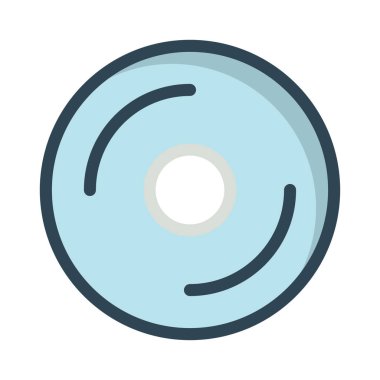 CD Dvd disk vektör çizim 