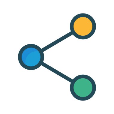 ağ bağlantısı vektör çizim paylaşım 