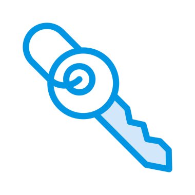 Beyaz arka plan, vektör, illüstrasyon izole anahtar düz simgesi