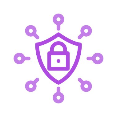 koruma güvenli kalkan vektör çizim 