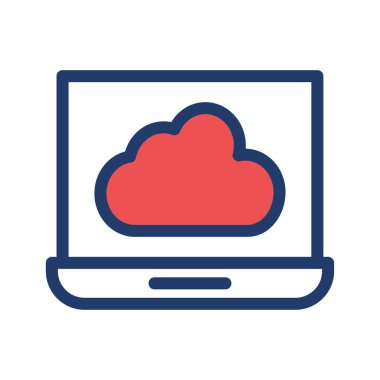 bulut sunucu veritabanı vektör çizim 