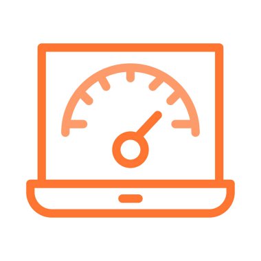 hız internet performansı vektör çizim 