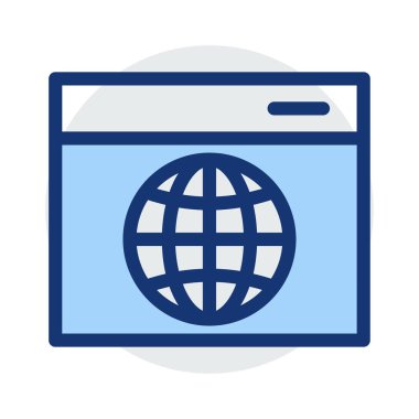 tarayıcı web sayfası vektör çizim 