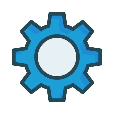 ayar dişli yapılandırmak vektör çizim 