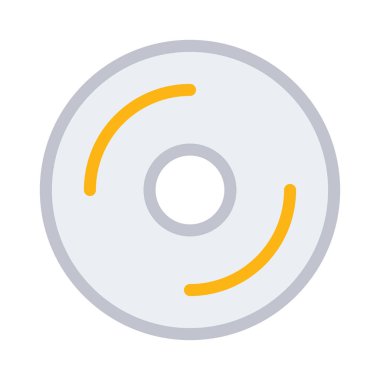 CD Dvd disk vektör çizim 