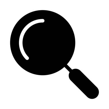 Arama büyüteç cam vektör çizim 