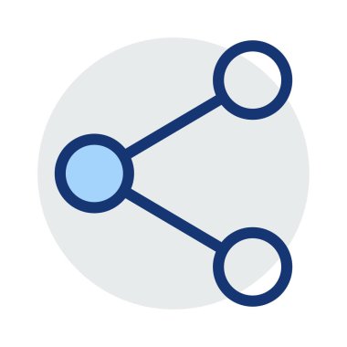 ağ bağlantısı vektör çizim paylaşım 