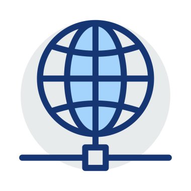 tarayıcı Internet dünya vektör çizim 