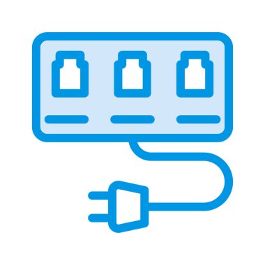 Bağdaştırıcı bağlantı noktası rj45 vektör çizim 