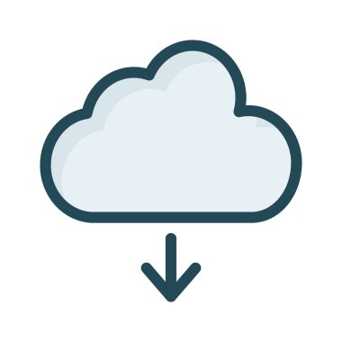 bulut vektör çizim indir 