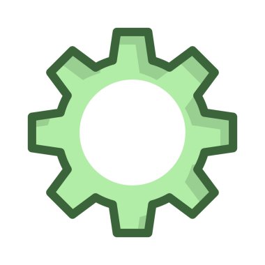 ayar dişli yapılandırmak vektör çizim 