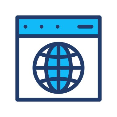 tarayıcı web sayfası Internet vektör çizim 