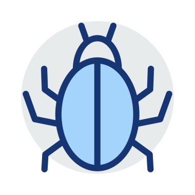 kötü amaçlı yazılım hata virüs vektör çizim 