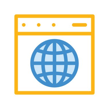 tarayıcı web sayfası Internet vektör çizim 